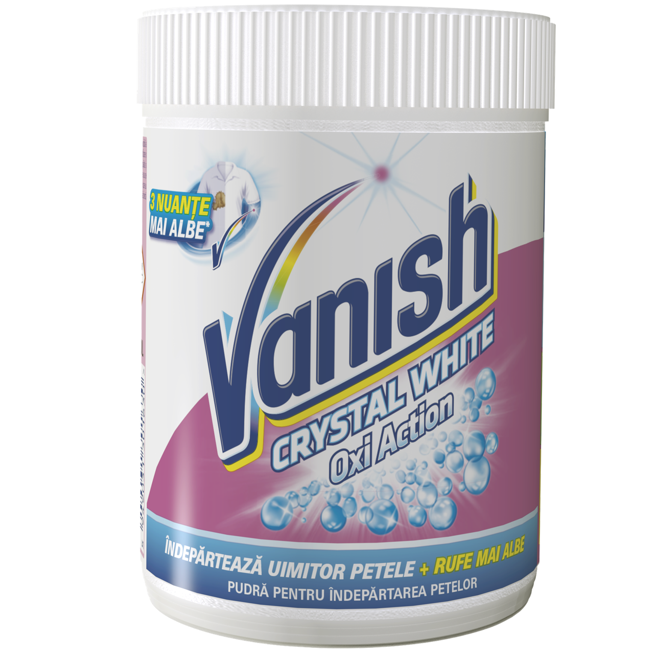 Vanish Oxi Action Crystal White Pudră Vanish RO